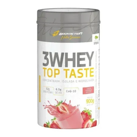 3 whey top taste 900gr - body action