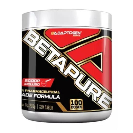 Betapure 200g Adaptogen Science - Beta Alanina 100 Doses Imp